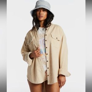 Billabong So Stoked Cord Long Sleeve Top